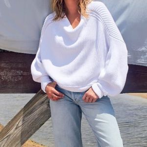 Free People Emmy Mock Sweater